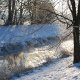 Fluss im Winter